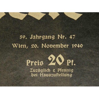 Wiener Illustrierte, Nr. 47, 20. Novembre 1940. La semaine de la mode de 1940. Espenlaub militaria